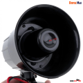VIP Emergency 105dB Loud Horn for Car, Motorcycle, Electric Vehicle – 12V 30W Siren with 3 Tones, Easy Installation, Durable Design (for Emergency Vehicles and Permitted VIPs).