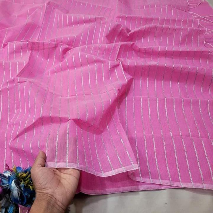 Elegance%20Redefined-Trendy%20Collection%20Tangail%20Tant%20Half%20Silk%20One%20Color%20Chumki%20Saree%20-Suitable%20for%20Every%20Season%20-%20Image%202