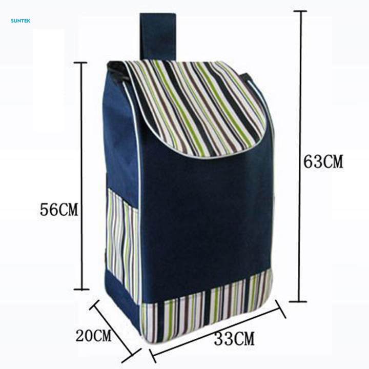 Oxford Cloth Shopping bag Heavy Duty Replacement Bag for Utility Cart Shopping Cart