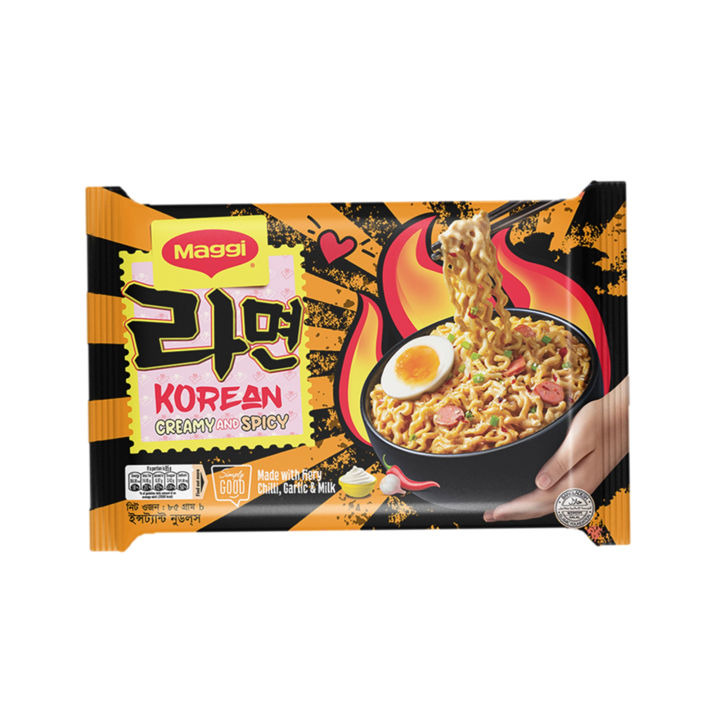 MAGGI Korean Spicy & Creamy Instant Noodles - 85g