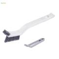 Bathroom Crevice Brush Groove Cleaning Tools Corner Cleaning Brush for Home Shower. 