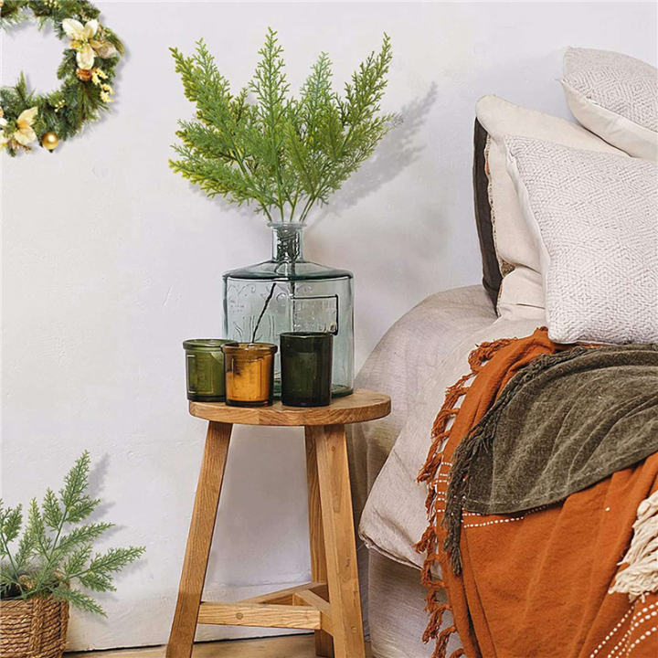 40PCS%20Artificial%20Green%20Cypress%20Tree%20Leaf%20Pine%20Needle%20Leaves%20Branch%20Christmas%20Wedding%20Home%20Office%20Hotel%20Decoration%20B%20-%20Image%203