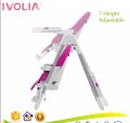 IVOLIA multi-function baby high chair better top sell plastic chair for baby. 