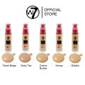 Authentic W7 12 Hour HD Foundation 30mL All Shades (Creme Brulee, Golden, Honey, Suede, Tan). 