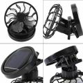 Summer Clip-on Hat Fan-Solar Cell Cooling Fan.