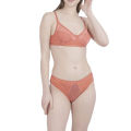 WOMEN FANCY BRA PANTY SET RED, BLACK, PINK, APRICOT BDAA01BR22101_03. 