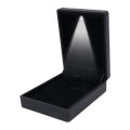 【Lejia】LED Jewelry Box for Ring Necklace Engagement Ring Display Gift Showcase Boxes Light Cases Packaging Boxes. 