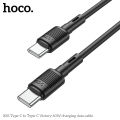Hoco X83 3A 60W Type-C to Type-C Cable 60W Cable Fast Charging Data Cable PD Cable USB C to USB C Cable 1M.
