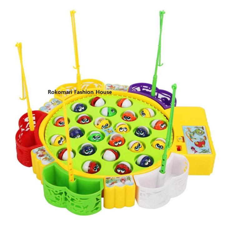 Fishing Board Game Toy Set For Kids Fish Shape Board Baby Toys Daraz .bd