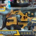 Deformation Engineering Toys,Transform Robot Remote Control Car. 
