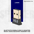 Bluetooth Dongle Usb 5.0 Adapter Music Audio Receiver Transmitter Support Windows 7-8-10 For Pc Laptop - Audio Experience With Bluetooth Dongle. 