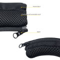 Realhigh Headband Cover For Anker Soundcore Life Q10 Q10BT Q20 Q20BT Q30 Q35BT Headphone Head Beam Breathable Mesh Cloth Zipper. 