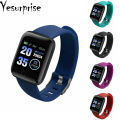 Yesurprise 116Plus Smart Watch 1.44 Inch Touch Screen Fitness Smart Watch Heart Rate Monitor Sports Watch For Men Women. 