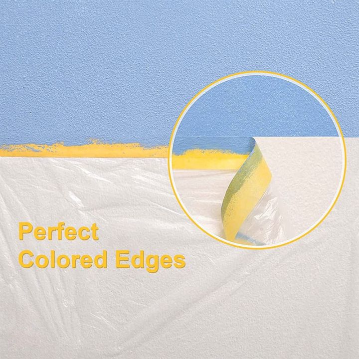 Dust%20Sheets%20Roll,%20Plastic%20Masking%20Film%20Rolls%20Drape%20Masking%20Film%20with%20Self-Adhesive%20Tape%20for%20Painting%20Furniture%20Covering%20-%20Image%205