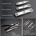 Stainless Steel Professional 12Pcs Tools Set Nail Clippers, Nail Scissors Grooming Kits, Nail Tools,unique, 002.