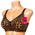 Printed Flexible Soft and Comfortable Non Padded Bra for Women.