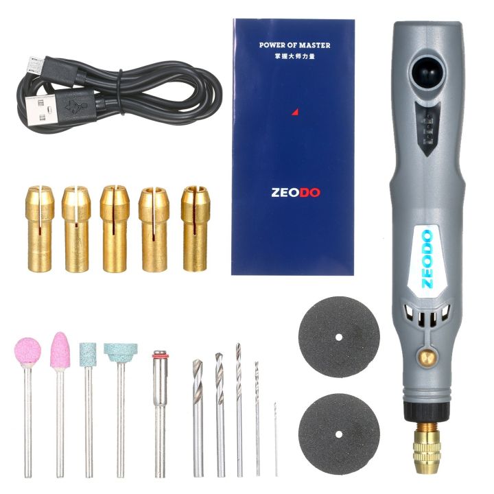 Mini Grinding Machine Set Multifunctional Mini Handheld Electric Grinder Set 6000-15000rpm Power ...
