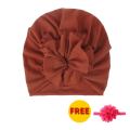 I LOVE DADDY&MUMMY Buy 1 Get 1 Gift Flower Baby Girl Headband With Bonnet Cap Soft Cotton Kids Turban Toddler Hair Band Headbands For Girls Baby Hair Accessories. 