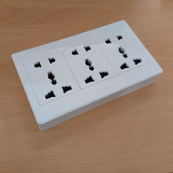 Electric Multi Socket 3 Pin Socket, 2 Pin Socket, MK Socket