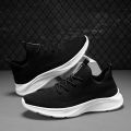 【selevn roind】 HUCDML White Sneakers Shoes for Men Breathable Casual Couple Sports Running Walking Shoes Big Size Tenis Masculino 35-47. 
