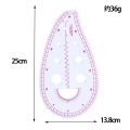 1pc Sewing French Curve Ruler Measure Dressmaking Tailor Drawing Template Craft Tool Set Costura Sewing Machine Accessories DIY. 