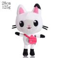 Gabby’s DollHouse Plush Toy Backpack Cat Smiling Cat Cake Cat Stuffed Animal Plushie Toy for Kid Chrismas Gift.
