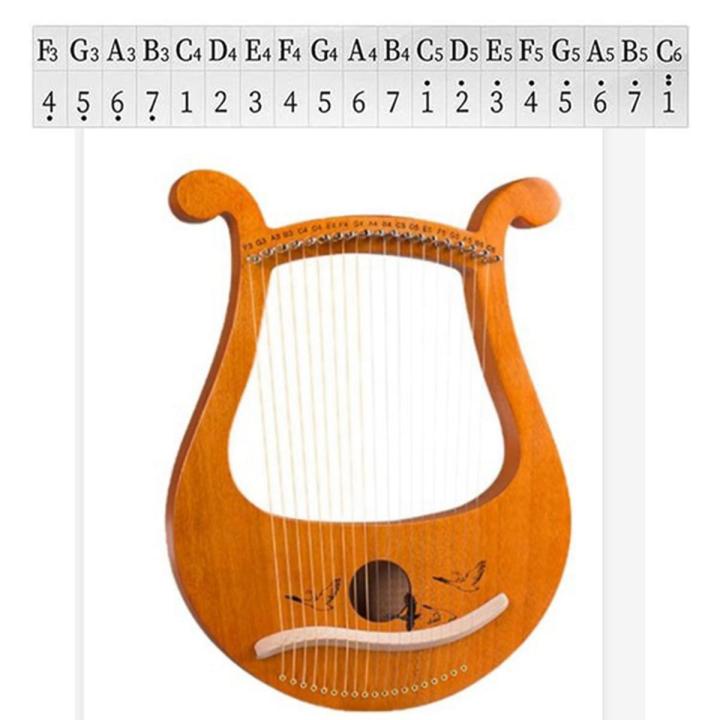 Lyre Harp,19 String Greek Violin,19 String Lyre Unique Patterns