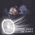 Rechargeable Fan With LED Light. 