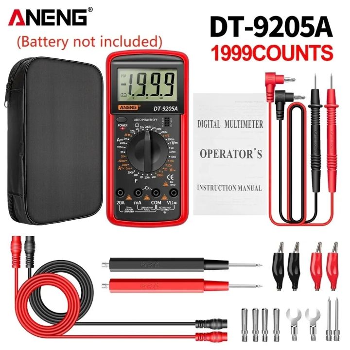 ANENG%20DT9205A%20Digital%20Multimeter%20AC/DC%20Transistor%20Electrical%20NCV%20Tester%20Meter%20Profesional%20Analog%20Auto%20Range%20Multimetro%20Tools%20-%20Image%205