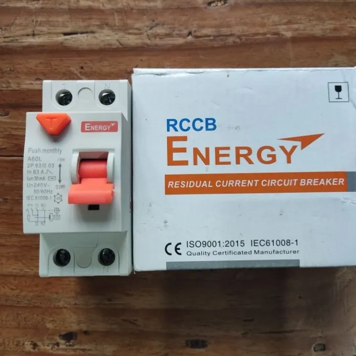 Energy%20RCCB%20/%20RCD%2063A%2030mA%20Two%20Pole%202P%20Residual%20Current%20Device%20Earth%20Leakage%20Breaker%20-%20Image%202