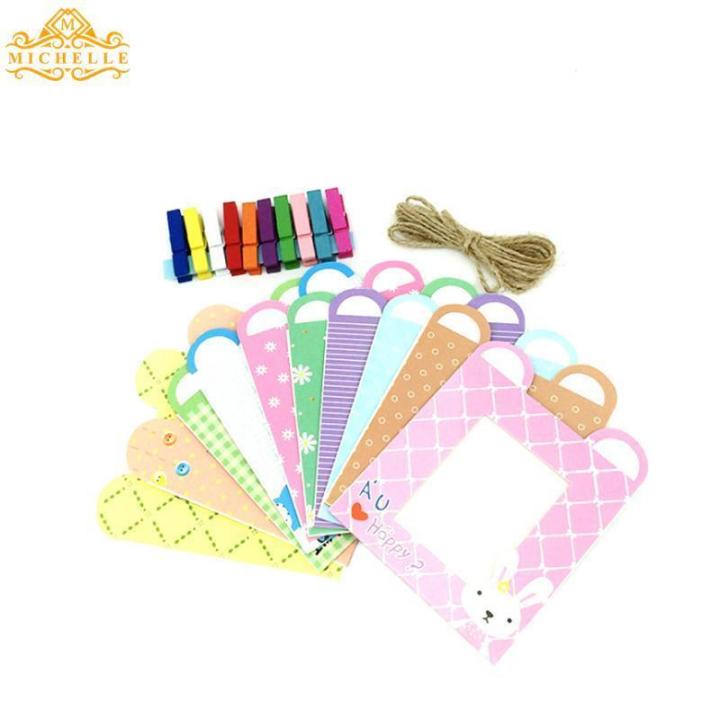 %E3%80%90Hey%20my%20home%E3%80%9110Pcs/1Set%20Photo%20Frame%20Album%20Picture%20Wall%20Decor%20Clip%20Random%20-%20Image%203