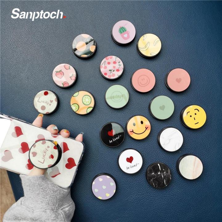 Universal%20Phone%20Stretch%20Bracket%20Fresh%20Simple%20Love%20Marble%20Smile%20faceFold%20Expanding%20Scalable%20Adhesive%20Phone%20Stand%20Finger%20Holder%20-%20Image%203