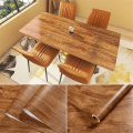 Wood Grain Self Adhesive 4x2 Feet  Furniture Stickers PVC Wallpaper cabinets Gloss Film Vinyl Counter Top Decal 8 sqf. 