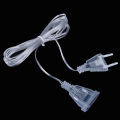 Power Extension Cable Plug Extender Wire For LED String Light Christmas Lights. 