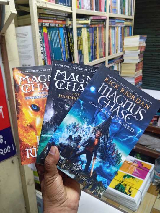 The Magnus Chase and the Gods of Asgard Series Books-1,2,3 (3 Book Set ...