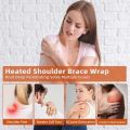 Heated Shoulder Wrap Brace Adjustable Shoulder Heating Pads with Extension Belt for Frozen Shoulder Dislocation Pain Relief. 