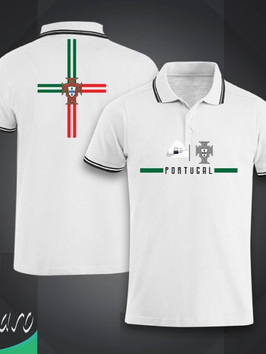 Portugal%20Football%20Jersey%20For%20Men%20-%20Half%20Sleeve%20Collar%20Polo%20Rebon%20t%20shirt%20-%20Portugal%20Jersey%20-%20Image%203