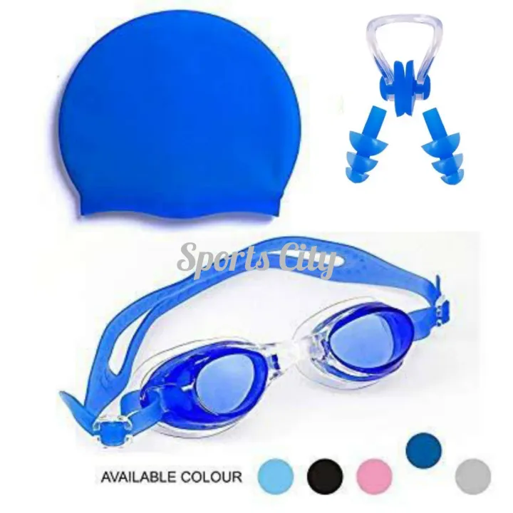 Swimming%20Glass%20Nose%20Clip%20Ear%20Plug%20Set%20&%20Swimming%20Cap%20-Blue%20-%20Image%206