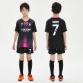 Wholesale Custom Personalized Kids Football Jersey Shirt High Quality Children Football Uniform Soccer Jersey For Young Boy.