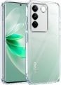 For Vivo V27 / V27 Pro / S16 / S16 Pro Premium Silicone Case Soft TUP Bumper Shockproof Shell Back Clear Camera and Screen Protective Phone Cover Case.