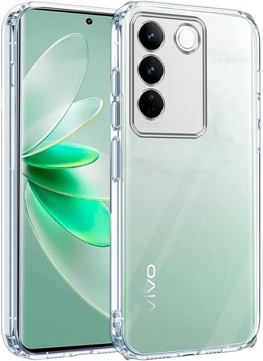 For Vivo V27 / V27 Pro / S16 / S16 Pro Premium Silicone Case Soft TUP Bumper Shockproof Shell Back Clear Camera and Screen Protective Phone Cover Case