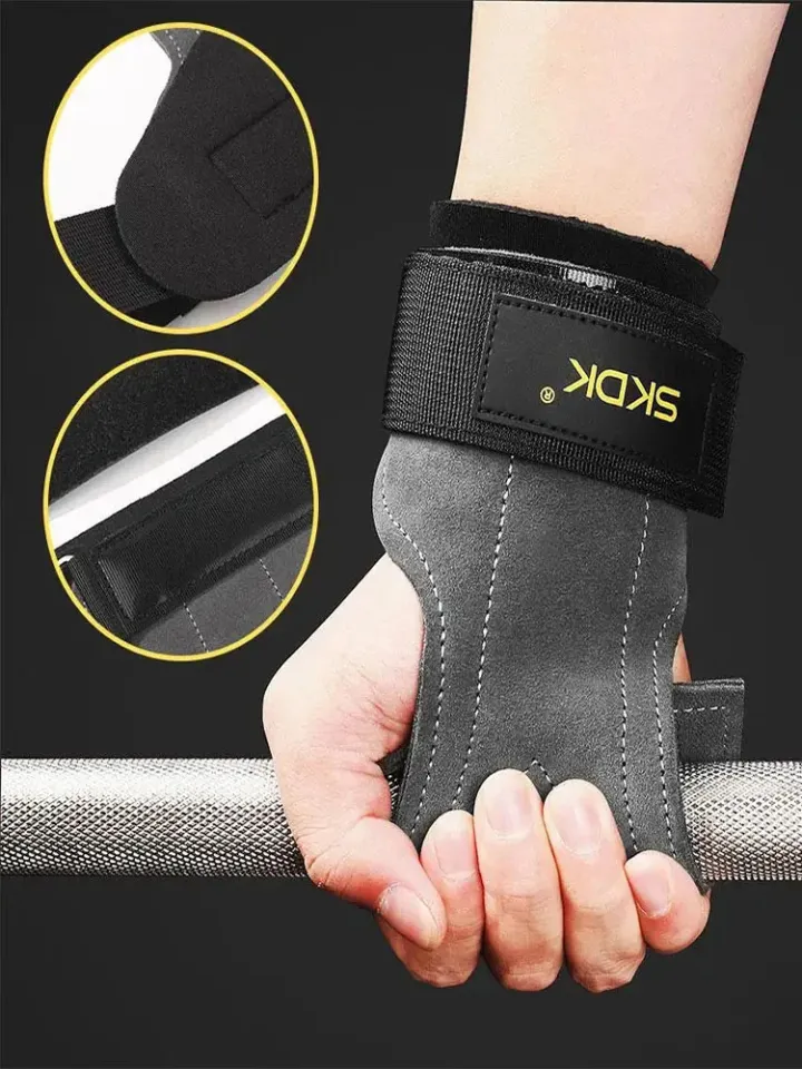 Cowhide Weightlifting Wrap For Wrist For Men And Women - Gym And