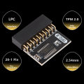 Tpm 2.0 Encryption Security Module Support Version 2.0 Lpc 20 Pin Remote For Motherboard For 11. 