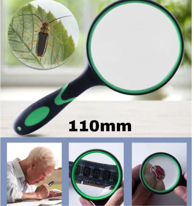 110mm%20Multiple%20Colors%20Handheld%20Plastic%20Magnifying%20Glass%20Reading%20Magnifying%20Glass%20-%20Image%207