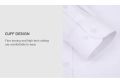 Green Mens Dress Shirts Long Sleeve Regular Fit Elastic Shirt for Men Wrinkle-Free Easy Care Formal Casual Shirt Male Chemise. 