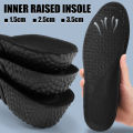 Height Increase Insoles Cushions 1.5-3.5cm Magnet Massage Invisible Height Lift Adjustable Cut Shoes Heel Insert Support Pads. 