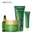 Breylee Acne Treatment Set 4pcs (Facial Cleanser, Acne Gel, Serum ,Cream). 