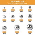 520Pcs Precision Steel Ball Bearings ,2-8mm Balls Magnetic Loose Bicycle Bearing Balls Assortment Kit - silver. 