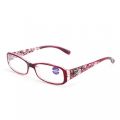 2024 New Women's Printed Reading Glasses Tree Spring Leg Presbyopic Glasses Running Rivers and Lakes Anti-Blue Light Tik Tok New Reading Glasses.