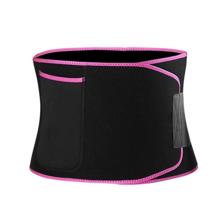 【commodity and quick delivery】Violently Sweat Belt Waist Supporter Waist Shaping Belt Fat Burning Waistband Running Summer Slimming Belly